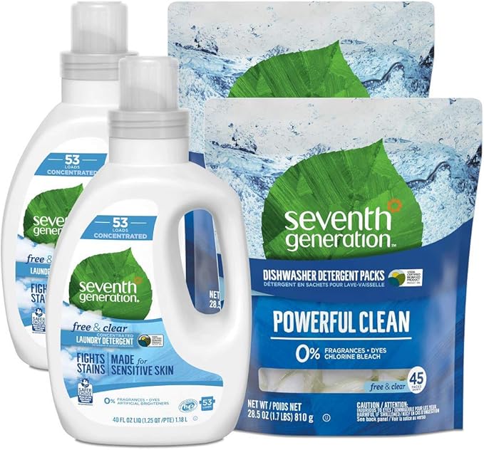 Seventh Generation Eco Laundry Detergent – 100 Loads
