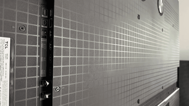 TCL X11K QD-Mini LED TV back panel